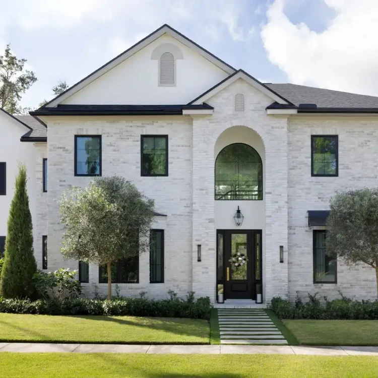 Landsberg Residence - stacked stone